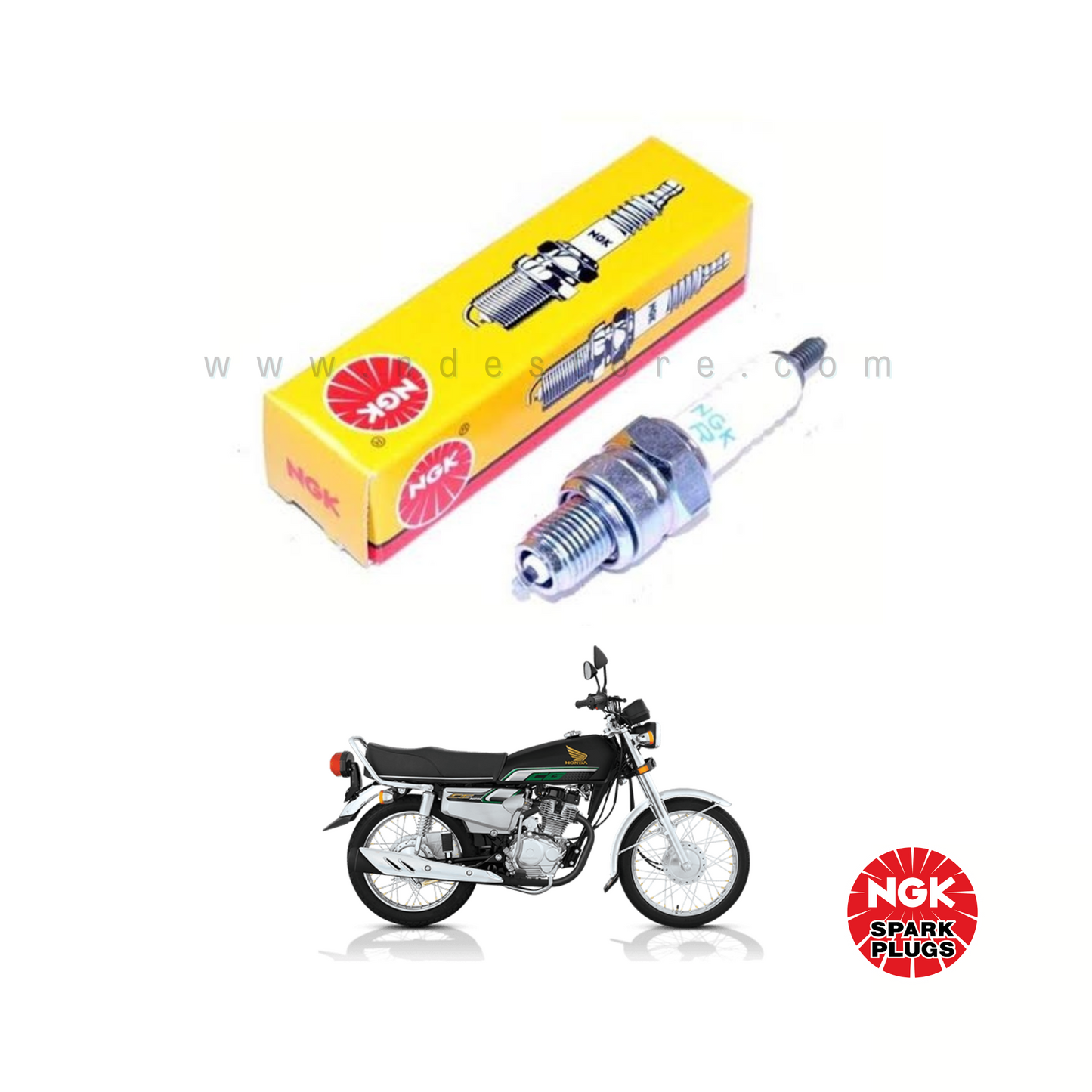 SPARK PLUG NGK FOR HONDA CG125