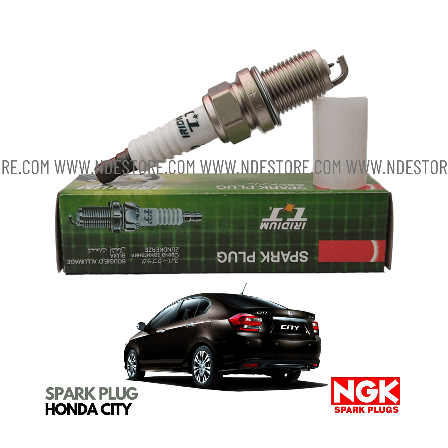 SPARK PLUG DENSO IRIDIUM TWIN TIP FOR HONDA CITY (2008-2021) - ndestore.com