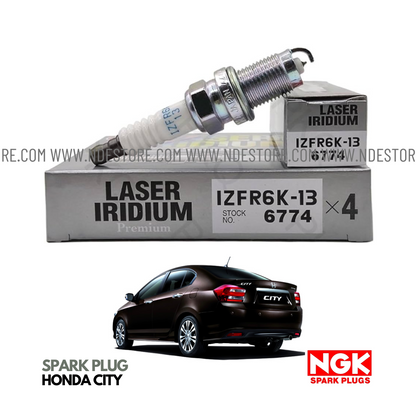 SPARK PLUG NGK LASER IRIDIUM FOR HONDA CITY (2008-2021)