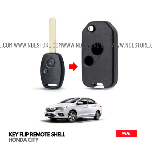 KEY FLIP REMOTE SHELL FOR HONDA CITY (2008-2021)