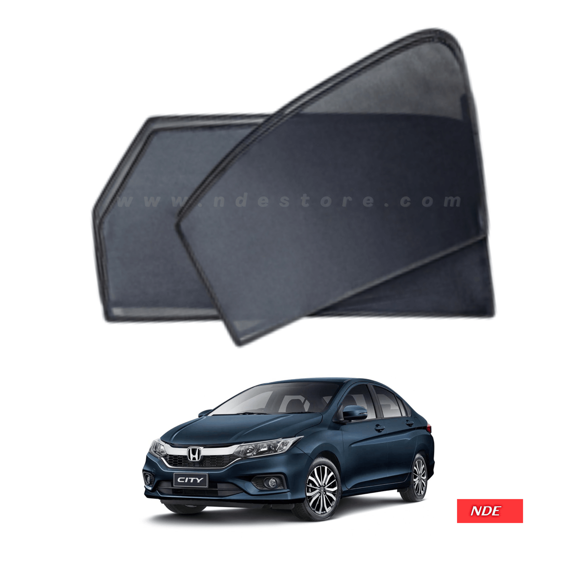 SUN SHADE CURTAIN SET XTREEME MESH FOR HONDA CITY (2008-2021) - ndestore.com