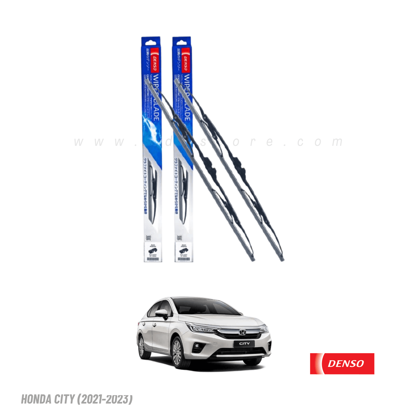 WIPER BLADE DENSO STANDARD TYPE FOR HONDA CITY (2021-2024) - ndestore.com