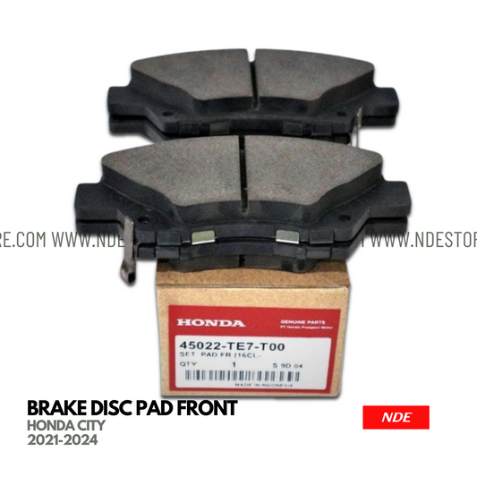 BRAKE, DISC PAD FRONT GENUINE FOR HONDA CITY (2021-2024)