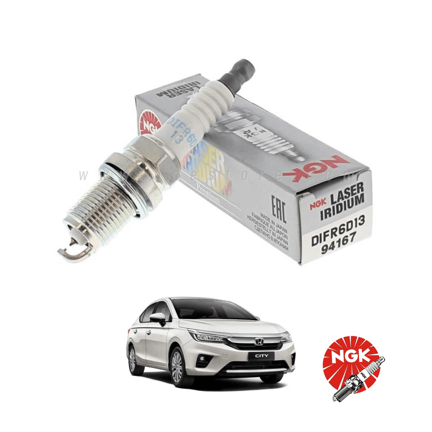 SPARK PLUG NGK LASER IRIDIUM FOR HONDA CITY (2021-2024)