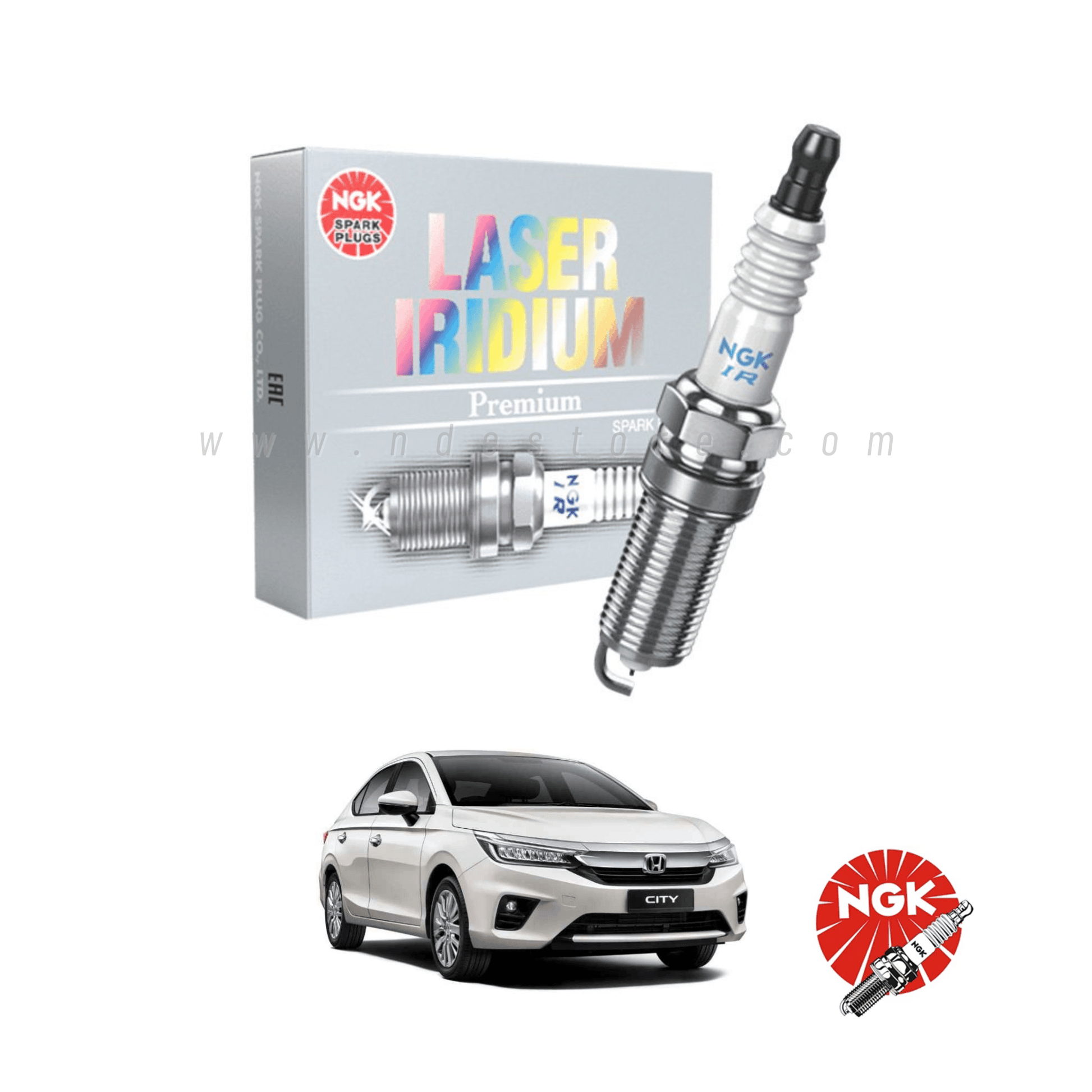 SPARK PLUG NGK LASER IRIDIUM FOR HONDA CITY (2021-2024) - ndestore.com