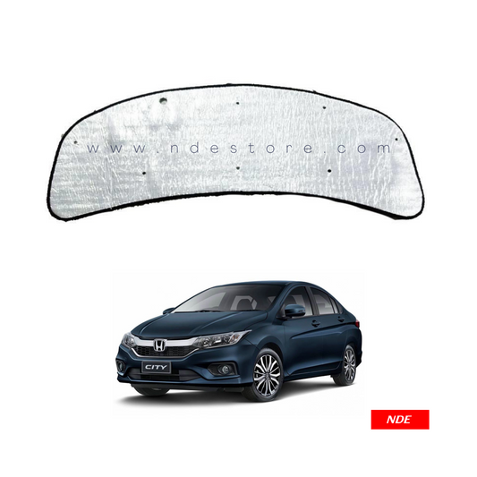 BONNET INSULATOR ALUMUNIUM COVER FOR HONDA CITY (2021-2024) - ndestore.com