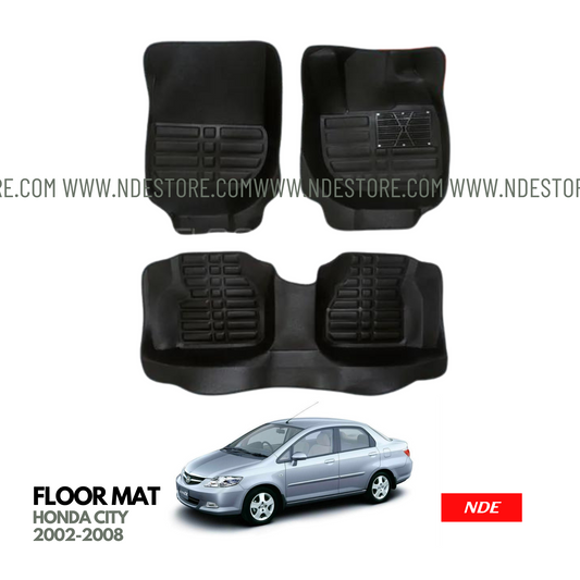 FLOOR MAT 5D STYLE FOR HONDA CITY (2002-2008)