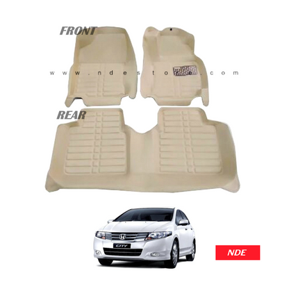 FLOOR MAT 5D STYLE FOR HONDA CITY (2008-2021)