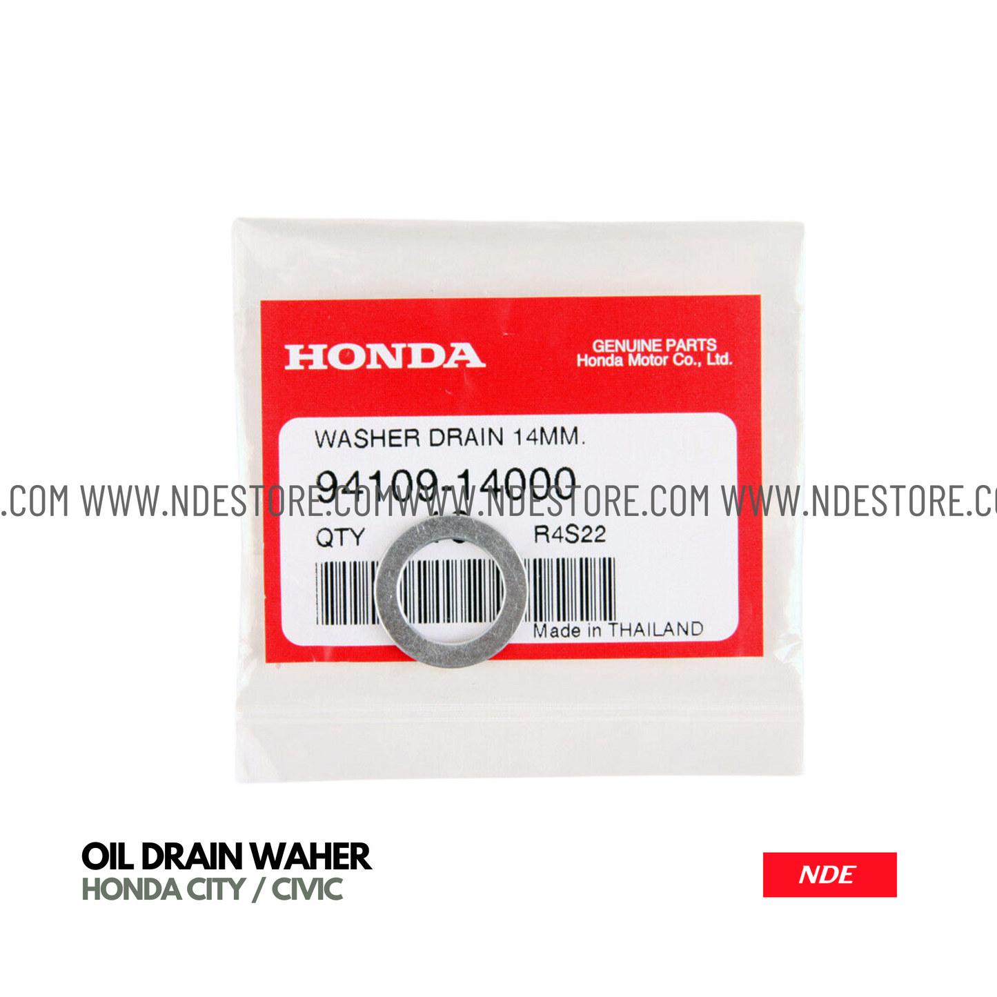 OIL DRAIN WASHER FOR HONDA