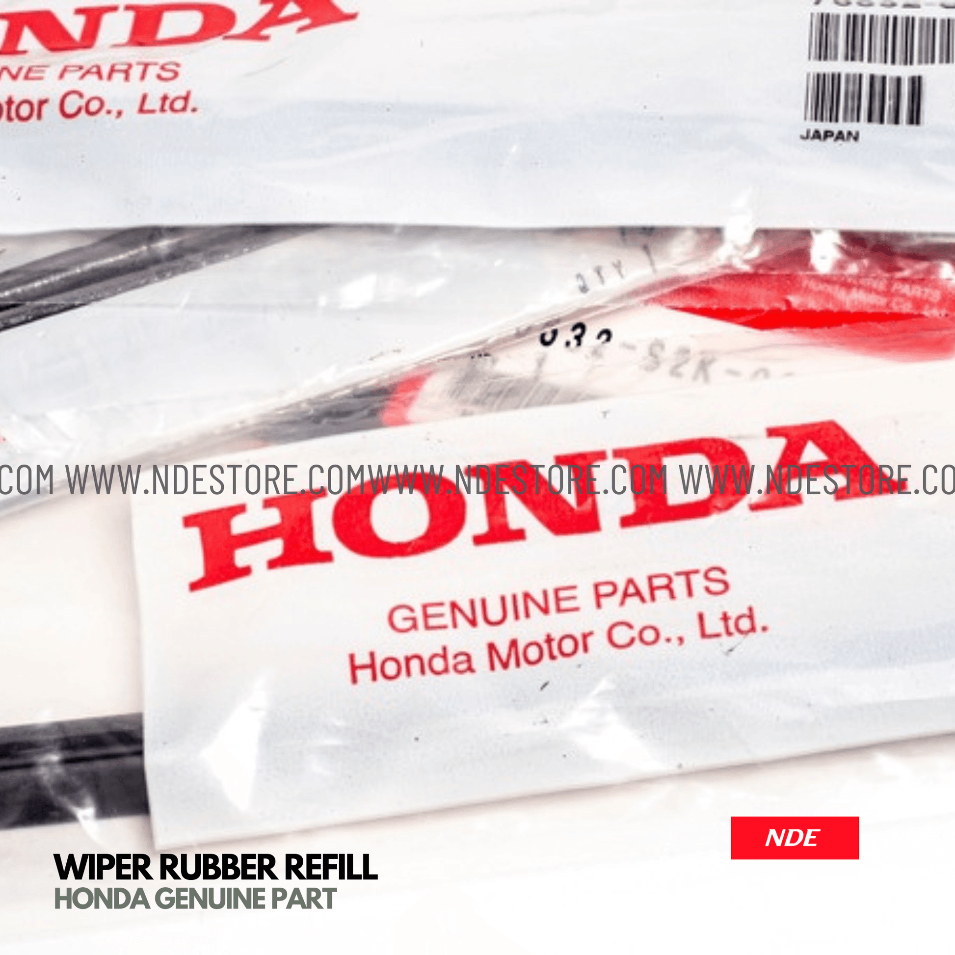 WIPER RUBBER BLADE HONDA GENUINE FOR HONDA CITY (2021-2024) - ndestore.com