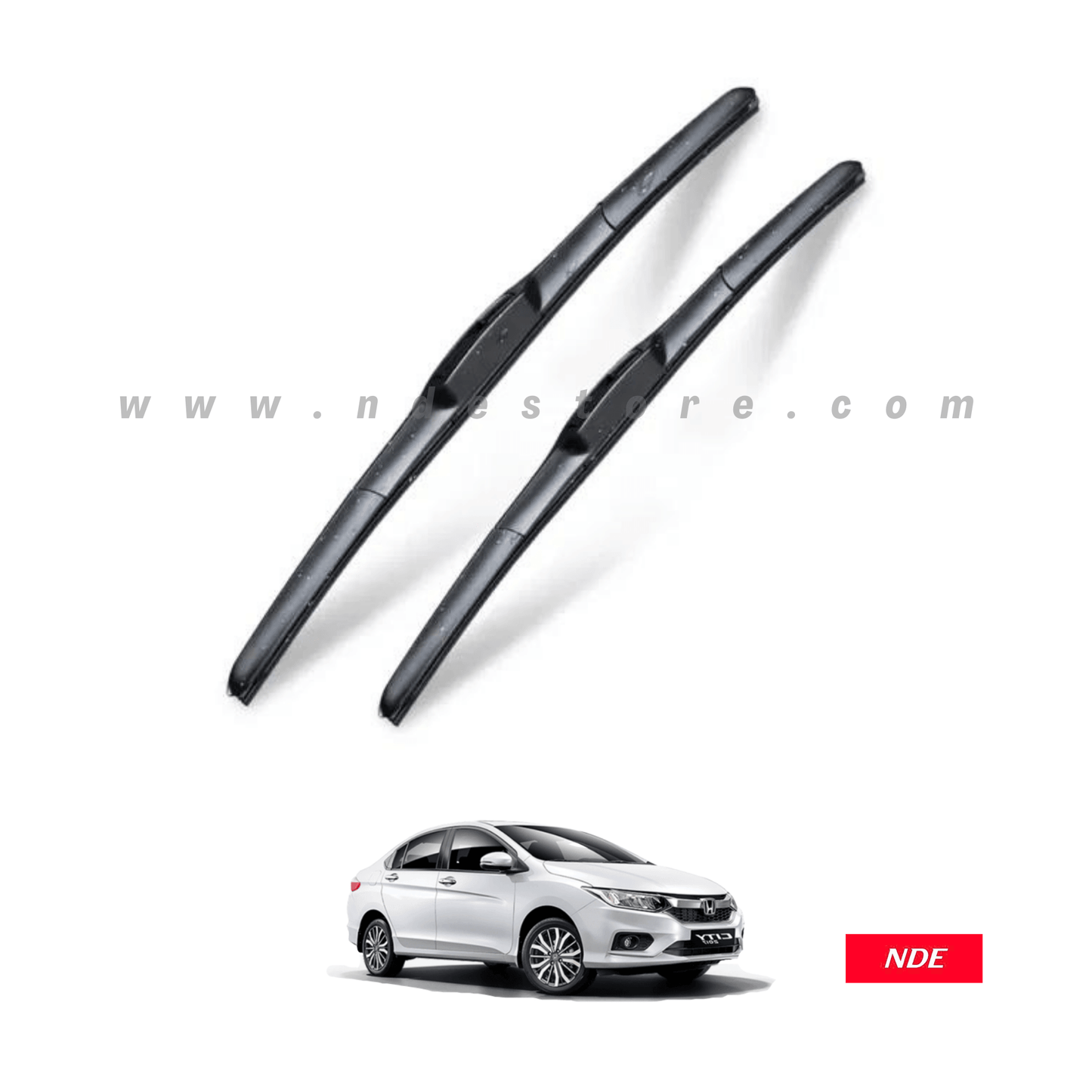 WIPER BLADE AERODYNAMIC TYPE FOR HONDA CITY (2008-2020) - ndestore.com