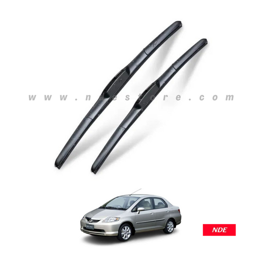 WIPER BLADE AERODYNAMIC TYPE FOR HONDA CITY (2002-2008)