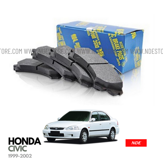 BRAKE DISC PAD FRONT FOR HONDA CIVIC (1999-2002)- MK JAPAN - ndestore.com