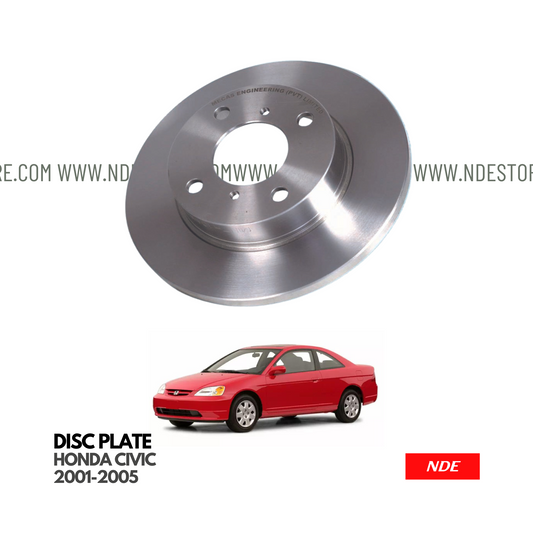 BRAKE WHEEL BRAKE ROTOR FOR HONDA CIVIC (2001-2005) - ndestore.com