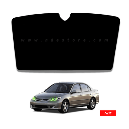 SUN SHADE REAR WINDSHIELD VIEW SCREEN FOR HONDA CIVIC (2002-2006) - ndestore.com