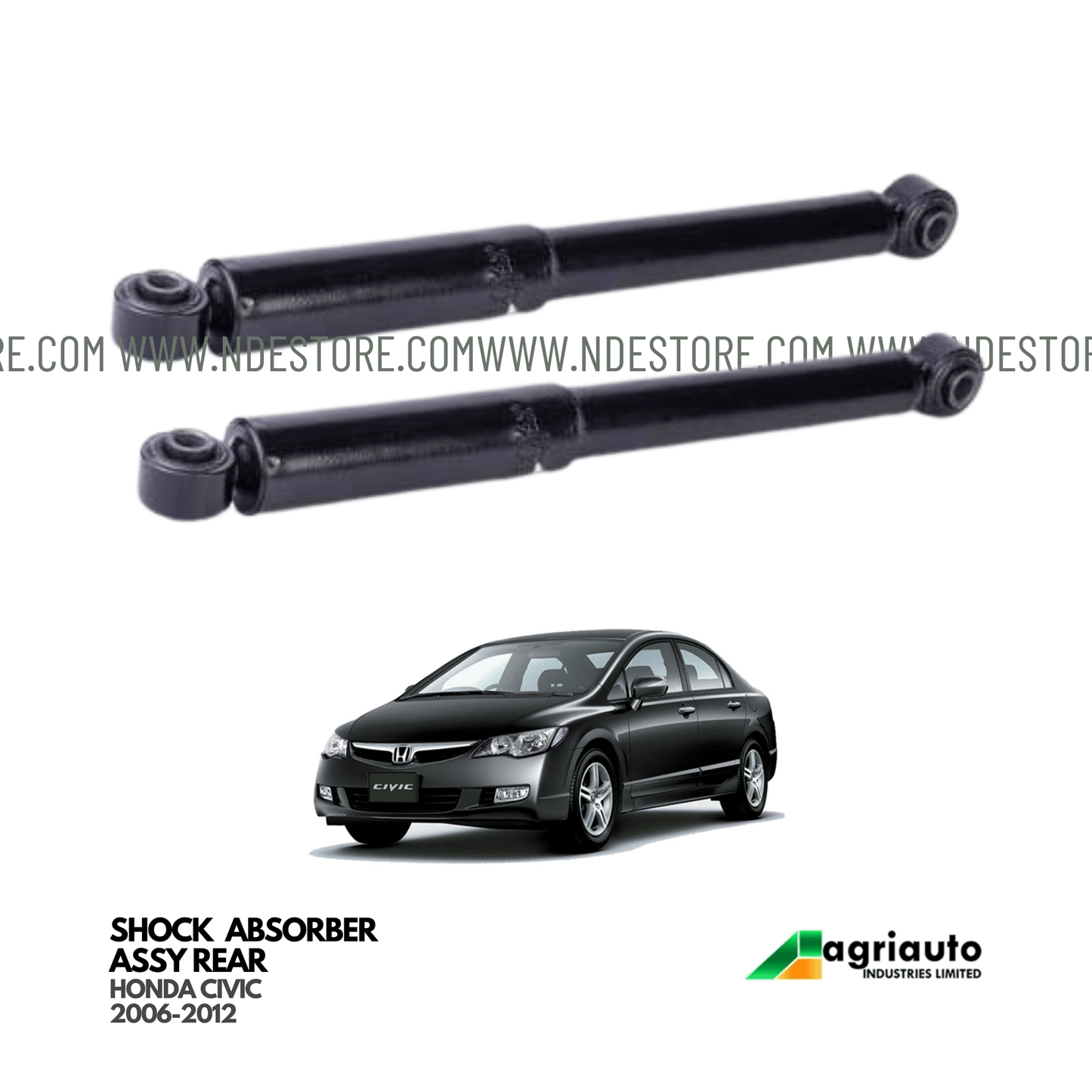 SHOCK ABSORBER ASSY REAR FOR HONDA CIVIC (2006-2012) - ndestore.com