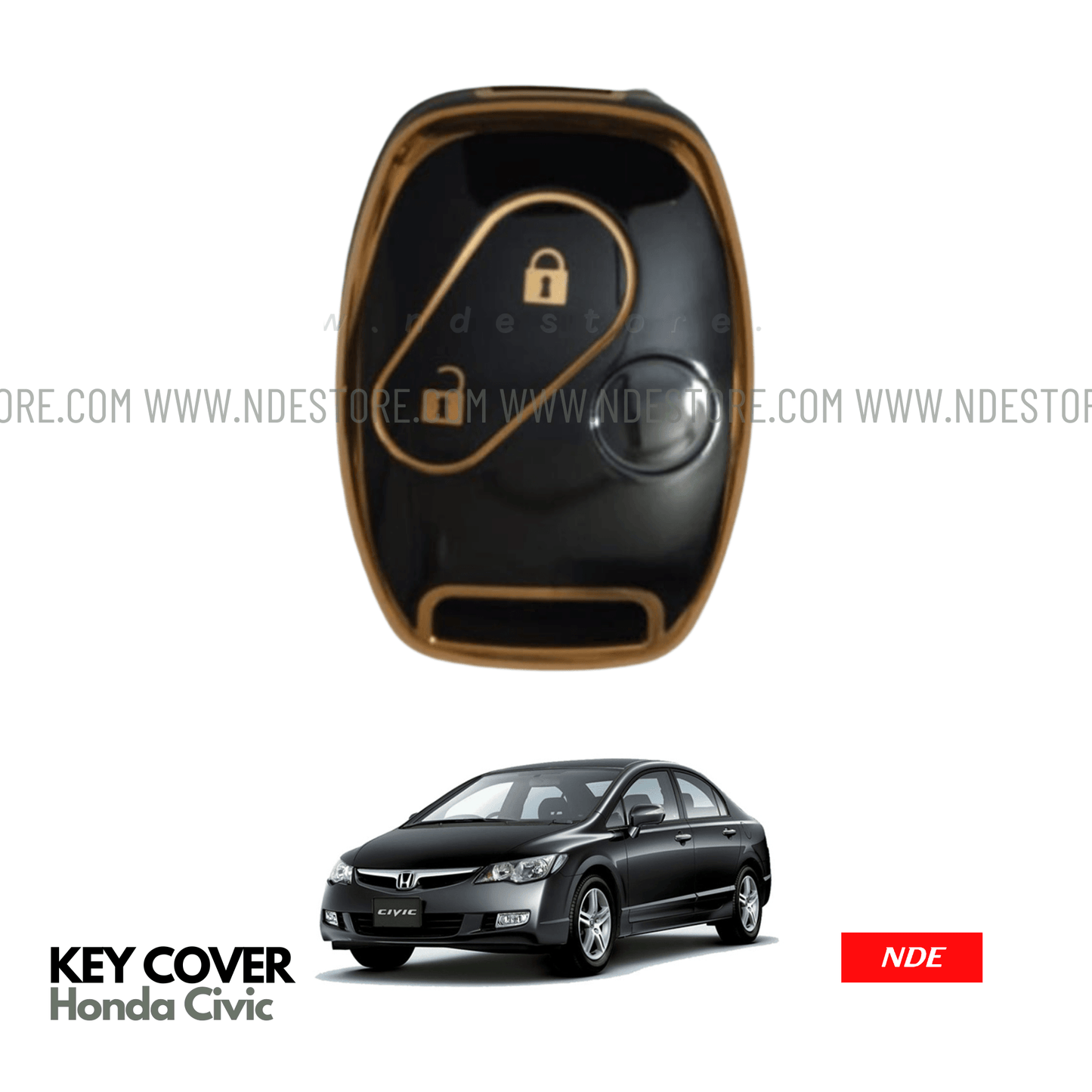 KEY COVER TPU STYLE FOR HONDA CIVIC (2006-2012) - ndestore.com