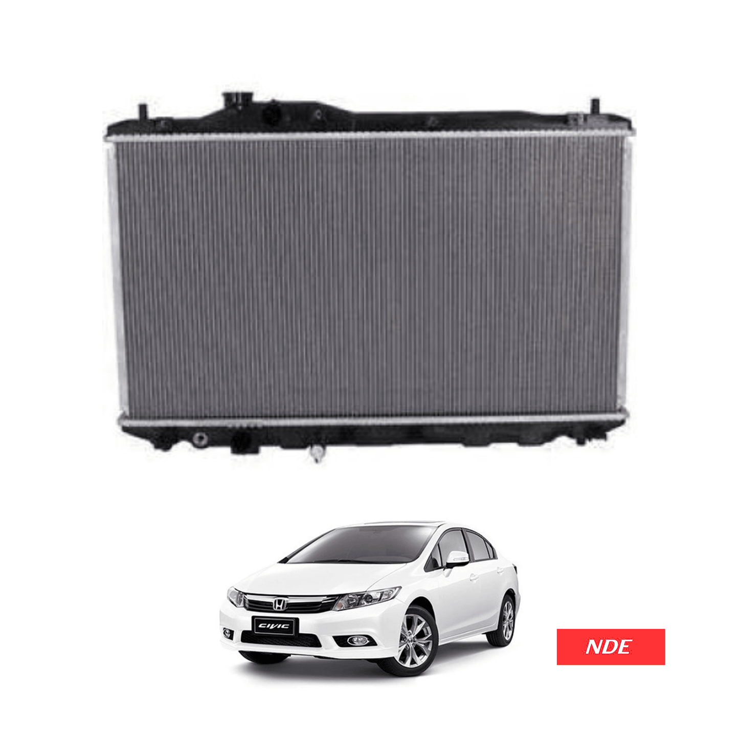 RADIATOR ASSY, COMPLETE HONDA CIVIC REBIRTH (2012-2016) - ndestore.com