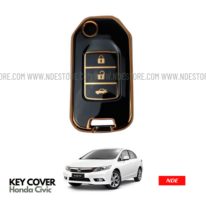 KEY COVER TPU STYLE FOR HONDA CIVIC (2012-2016)