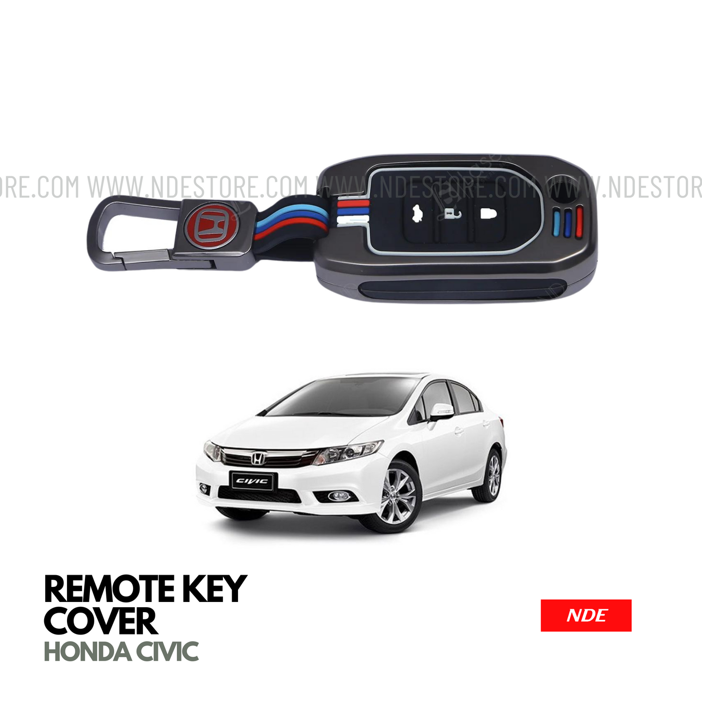 KEY COVER METAL FOR HONDA CIVIC (2012-2016)