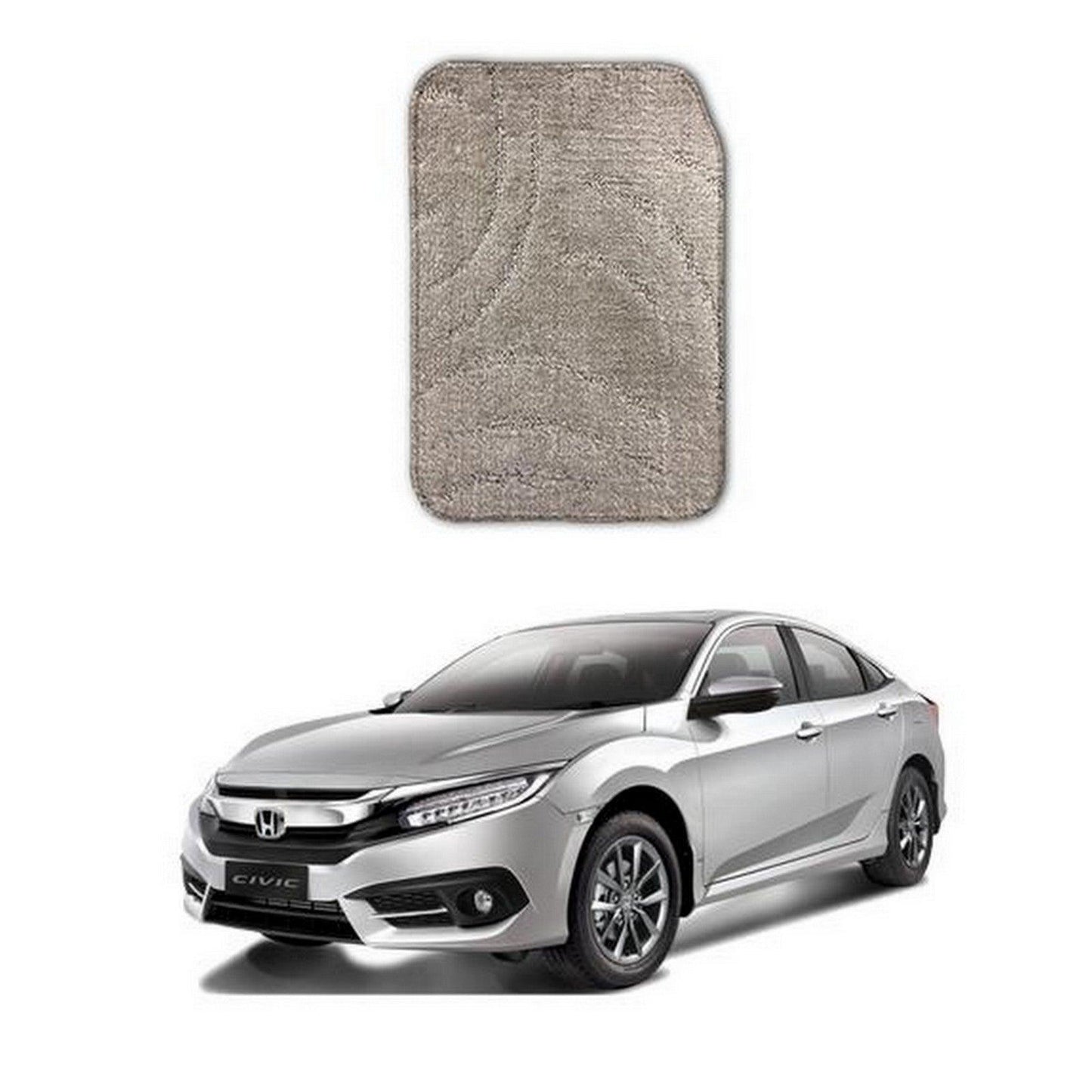 FLOOR MATS PREMIUM QUALITY FOR HONDA CIVIC (2016 - 2021) - ndestore.com