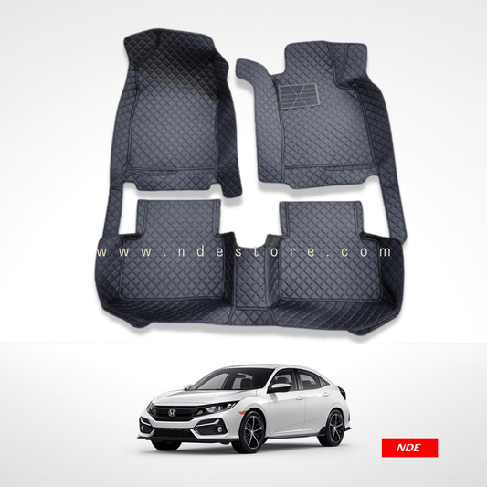 FLOOR MAT 7D STYLE FOR HONDA CIVIC (2016-2021) - ndestore.com