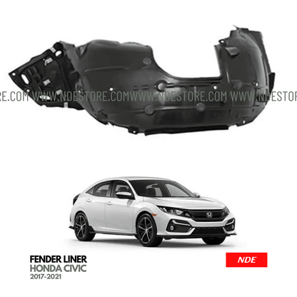 FENDER LINER SHIELD FOR HONDA CIVIC (2016-2021) - ndestore.com