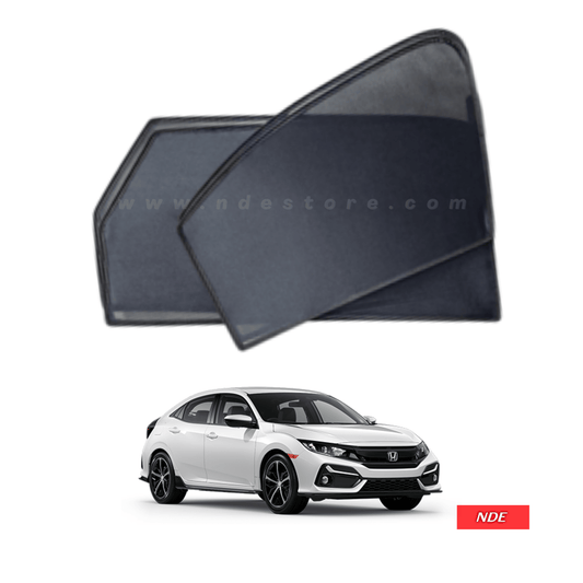 SUN SHADE CURTAIN SET XTREEME MESH FOR HONDA CIVIC (2016-2021) - ndestore.com