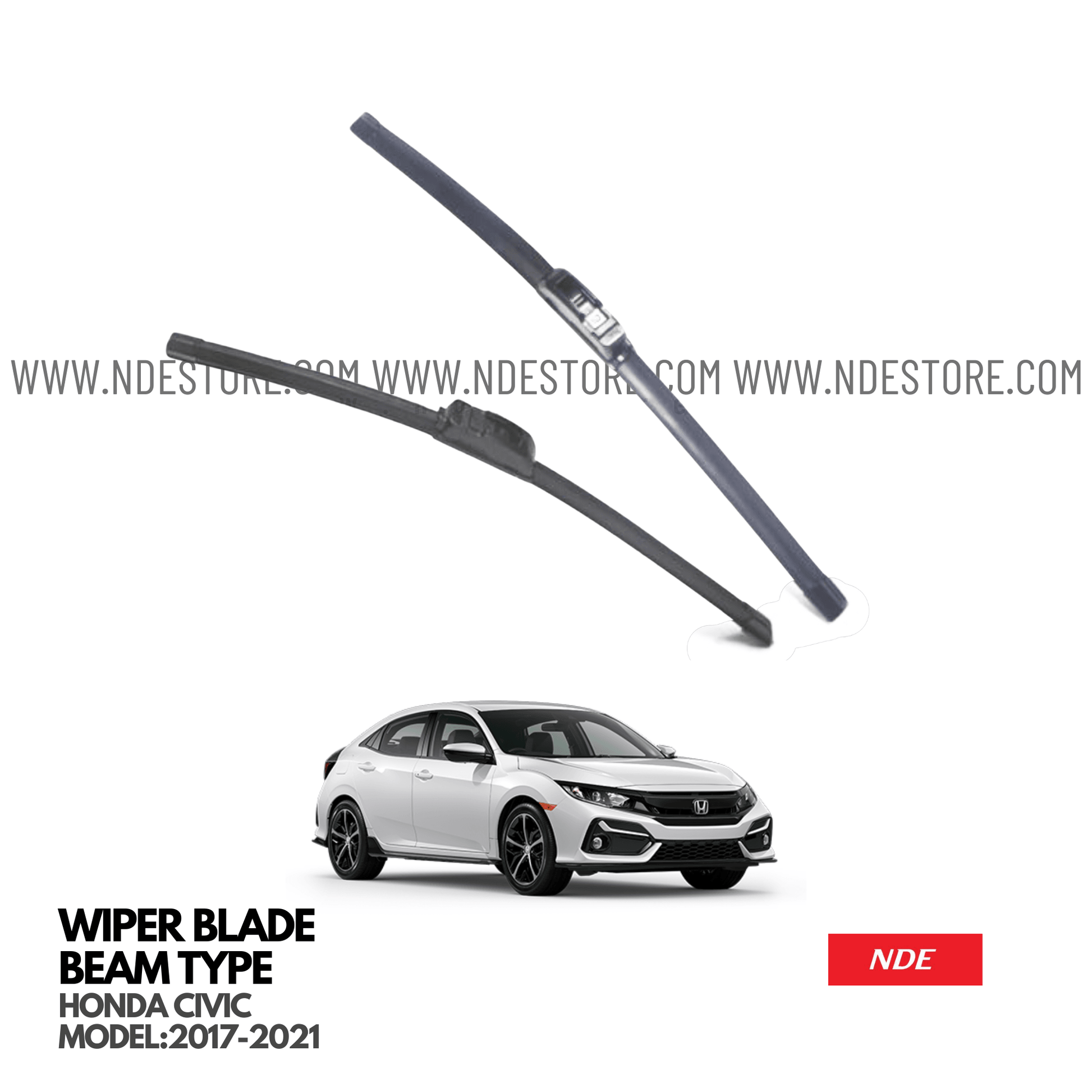 WIPER BLADE PREMIUM TYPE FOR HONDA CIVIC (2016-2021) - ndestore.com