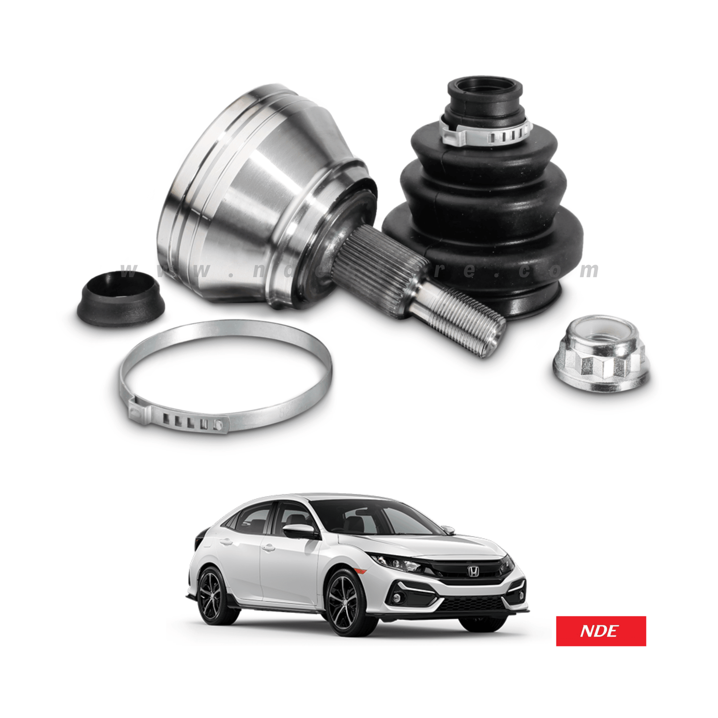 CV JOINT COMPLETE KIT OUTER FOR HONDA CIVIC (2017-2021) - ndestore.com