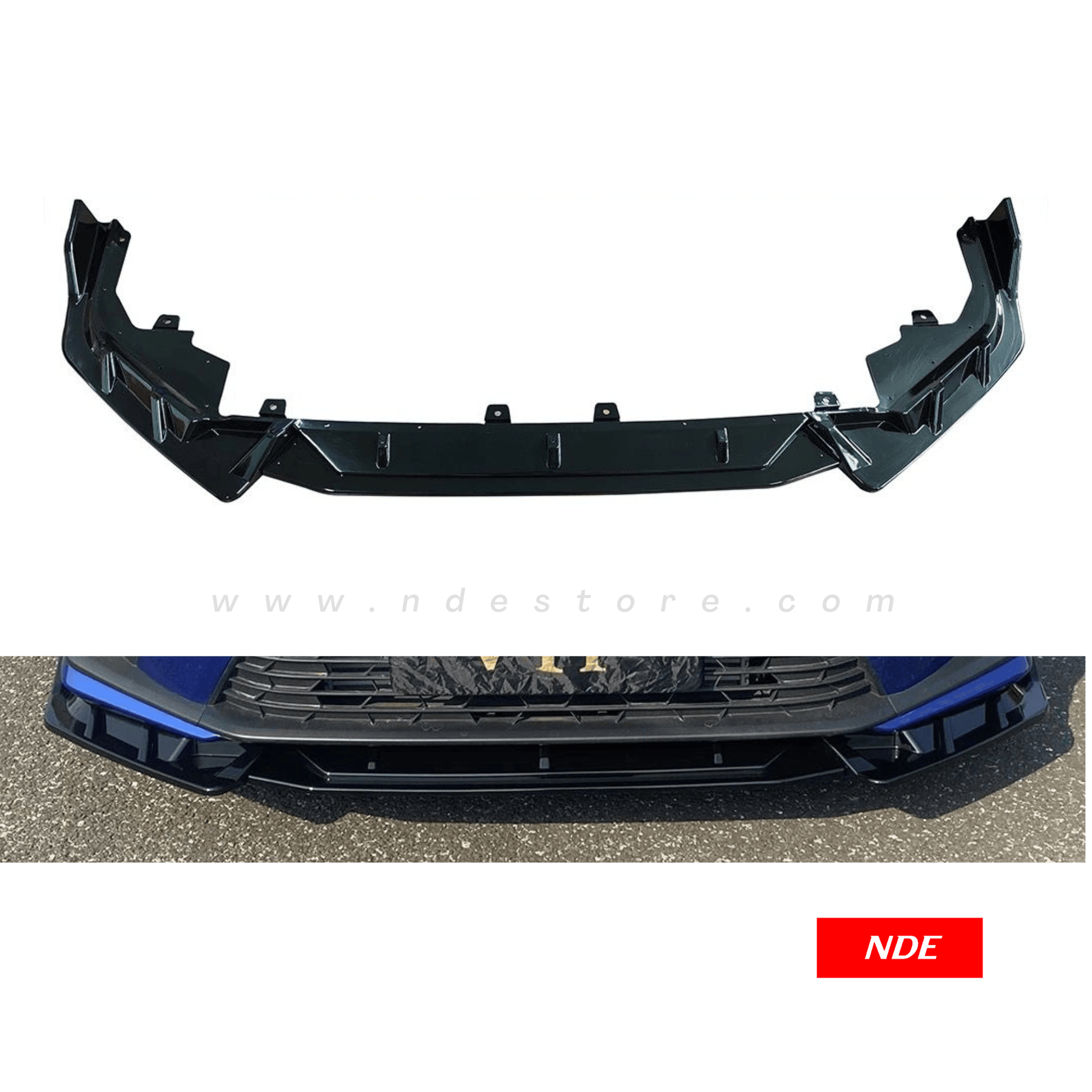 SPLITTER FRONT BUMPER FOR HONDA CIVIC (2021-2024) - ndestore.com