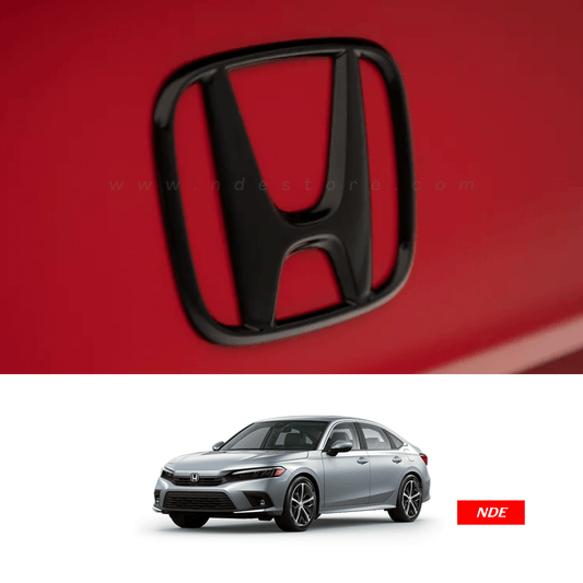 MONOGRAM BLACK REAR FOR HONDA CIVIC (2021-2023) (IMPORTED) - ndestore.com