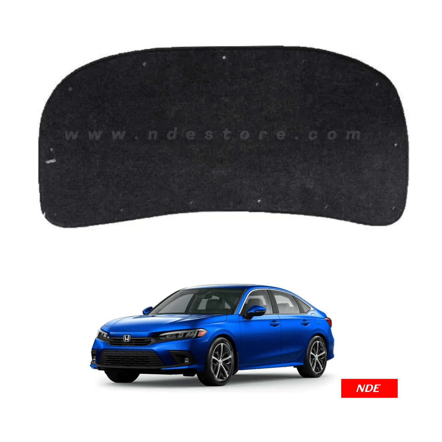 BONNET INSULATOR COVER FOR HONDA CIVIC (2021-2024) - ndestore.com