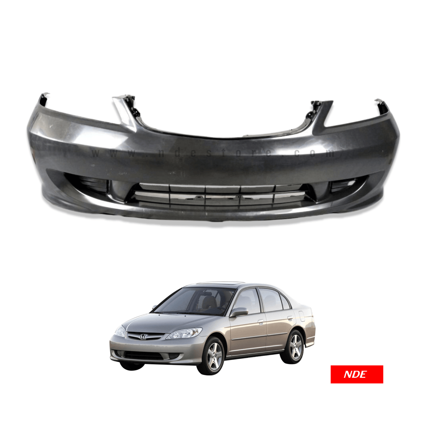 BUMPER FRONT FOR HONDA CIVIC (2004-2006)