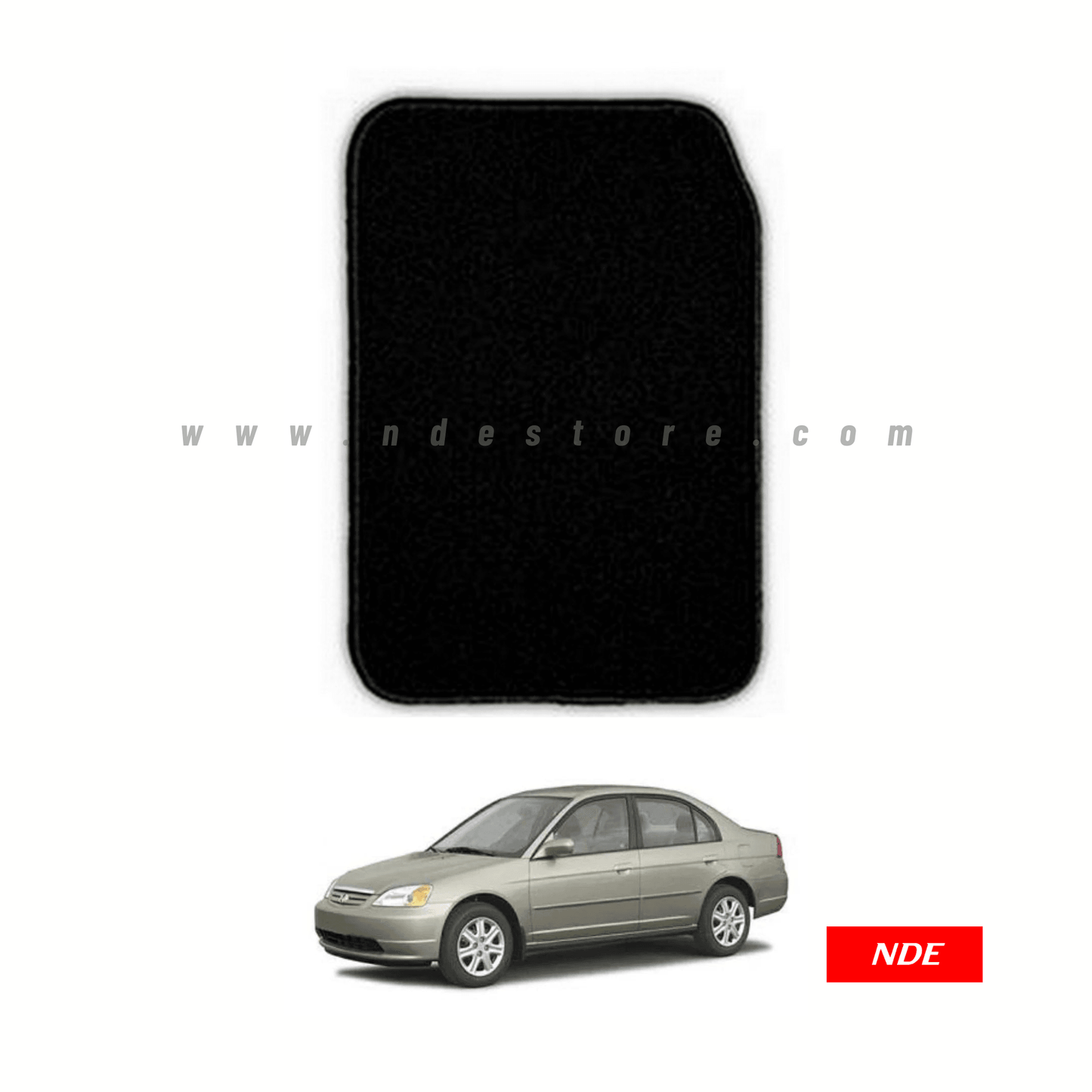 FLOOR MATS PREMIUM QUALITY FOR HONDA CIVIC 2002 - 2006 - ndestore.com