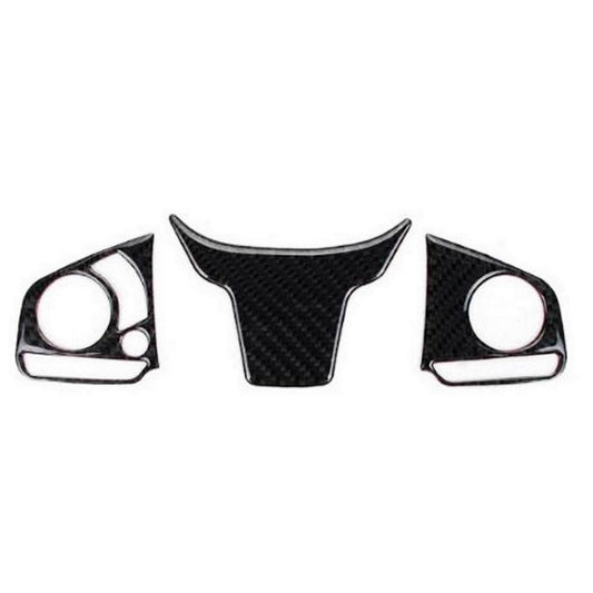 TRIM STEERING MULTIMEDIA BUTTONS & COVER CARBON FIBER STYLE FOR HONDA CIVIC (2016-2020) - ndestore.com