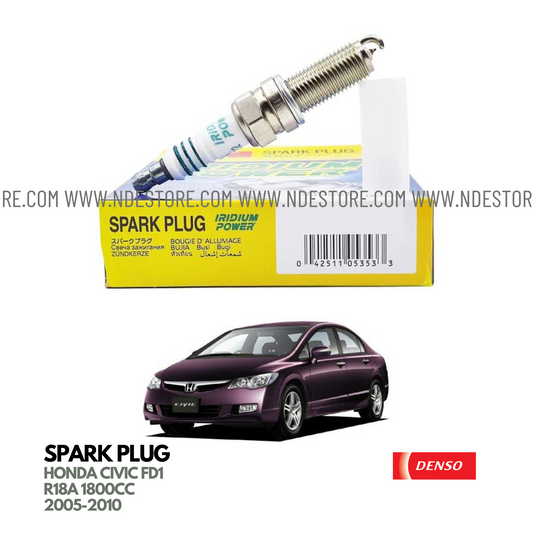 SPARK PLUG DENSO IRIDIUM POWER FOR HONDA CIVIC FD1 - ndestore.com