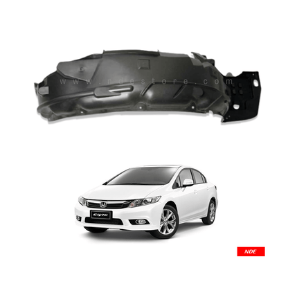 FENDER LINER SHIELD IMPORTED FOR HONDA CIVIC (2012-2016) - ndestore.com