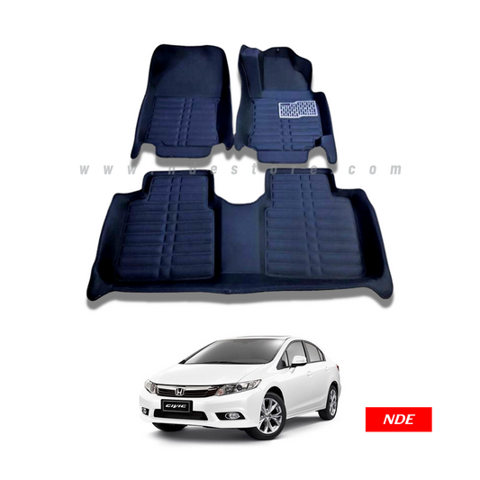 FLOOR MAT 5D STYLE FOR HONDA CIVIC (2012-2016)