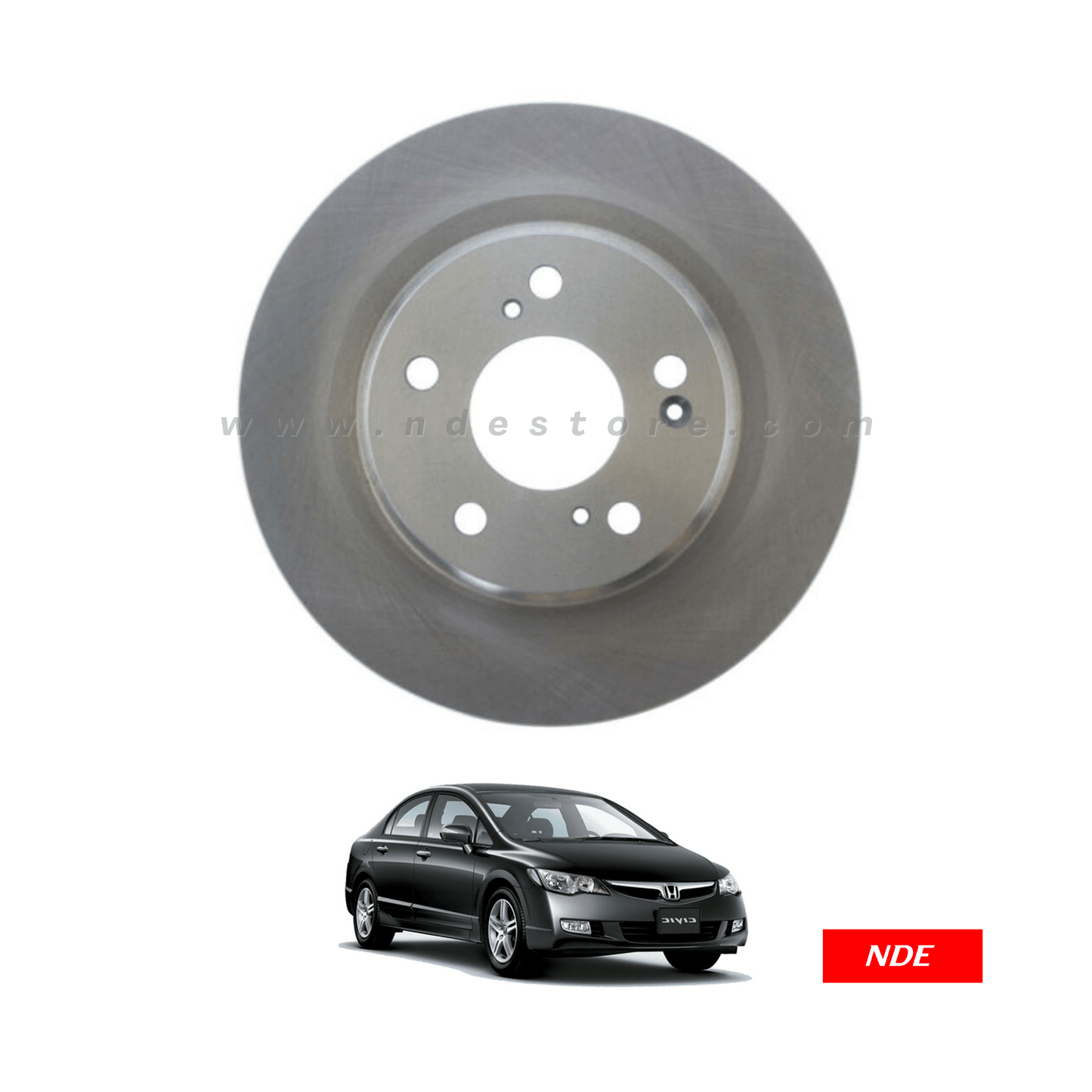 BRAKE WHEEL BRAKE ROTOR FRONT FOR HONDA CIVIC (2006-2012) (DOT OE) - ndestore.com