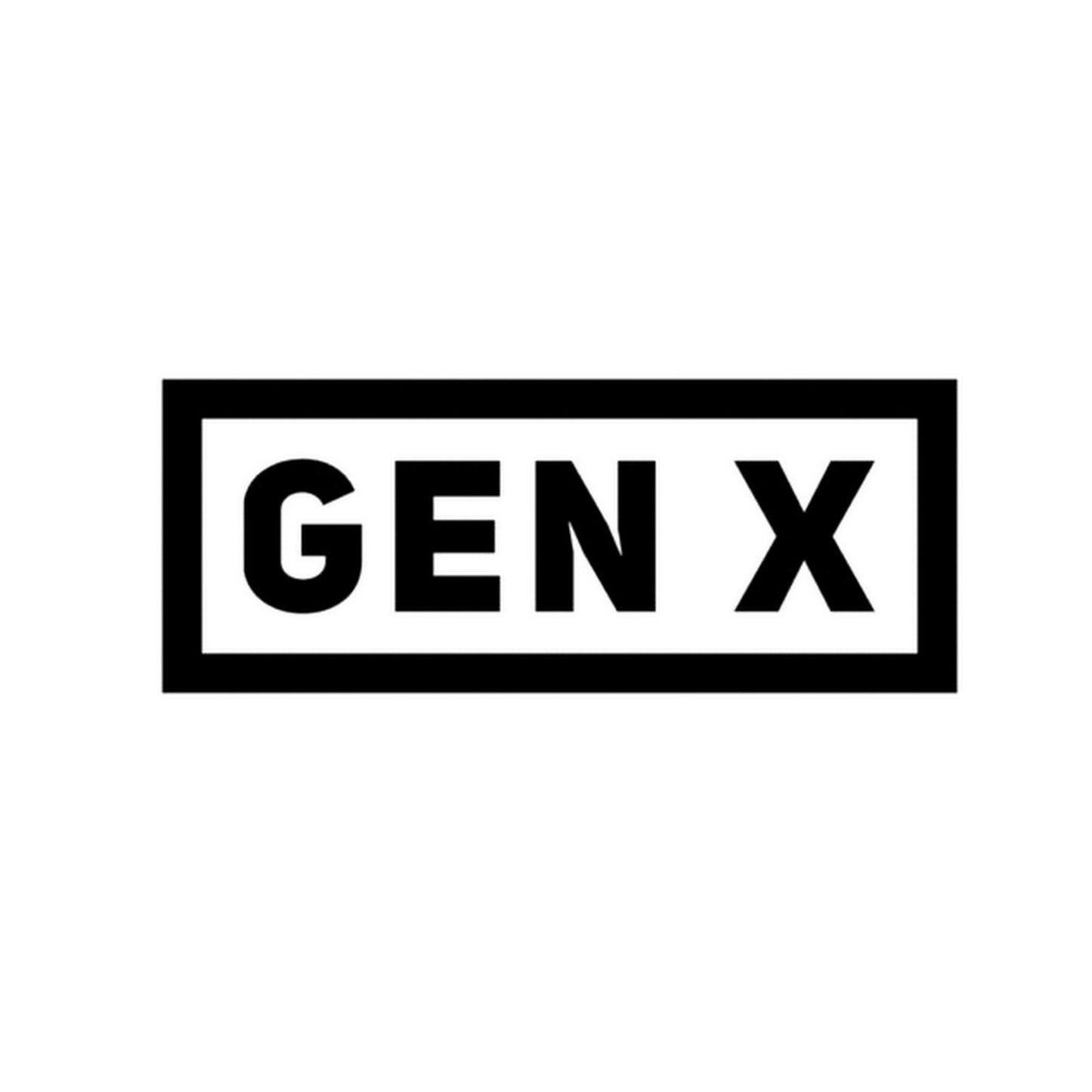 STICKER, GEN X