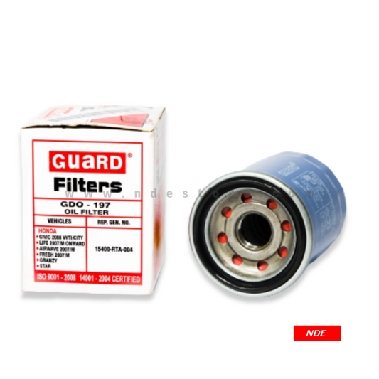 OIL FILTER GUARD FILTER FOR HONDA (ALL MODELS)