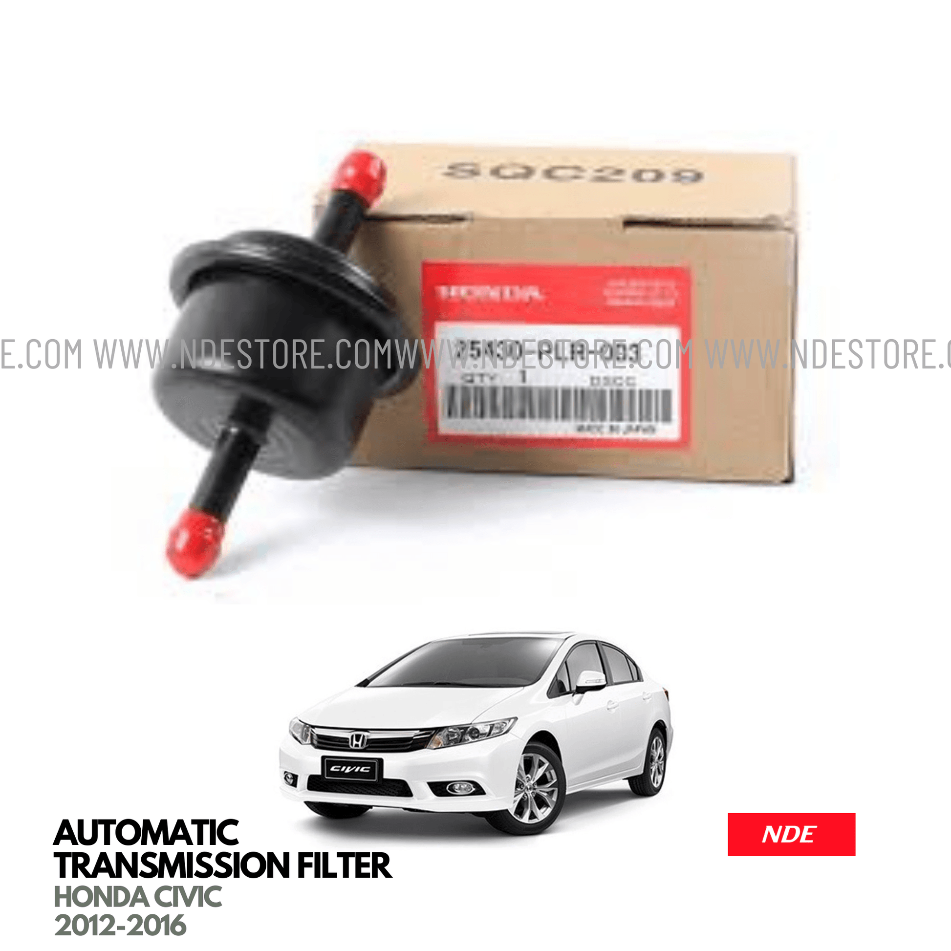 TRANSMISSION FILTER AUTOMATIC GENUINE FOR HONDA CIVIC (2012-2016) - ndestore.com