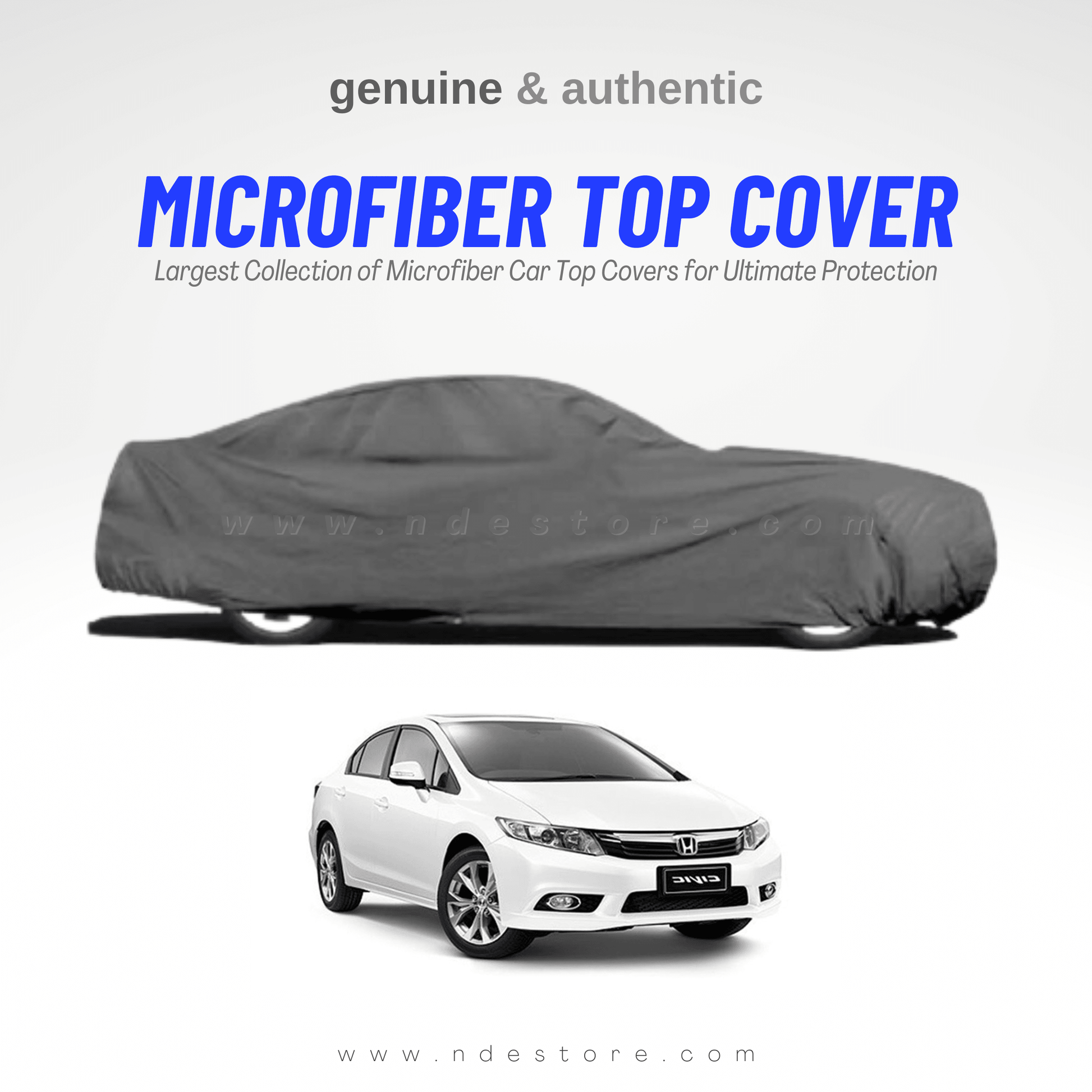 TOP COVER MICROFIBER FOR HONDA CIVIC (2012-2016) - ndestore.com