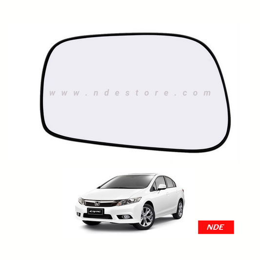 SIDE MIRROR GLASS FOR HONDA CIVIC (2012-2016)