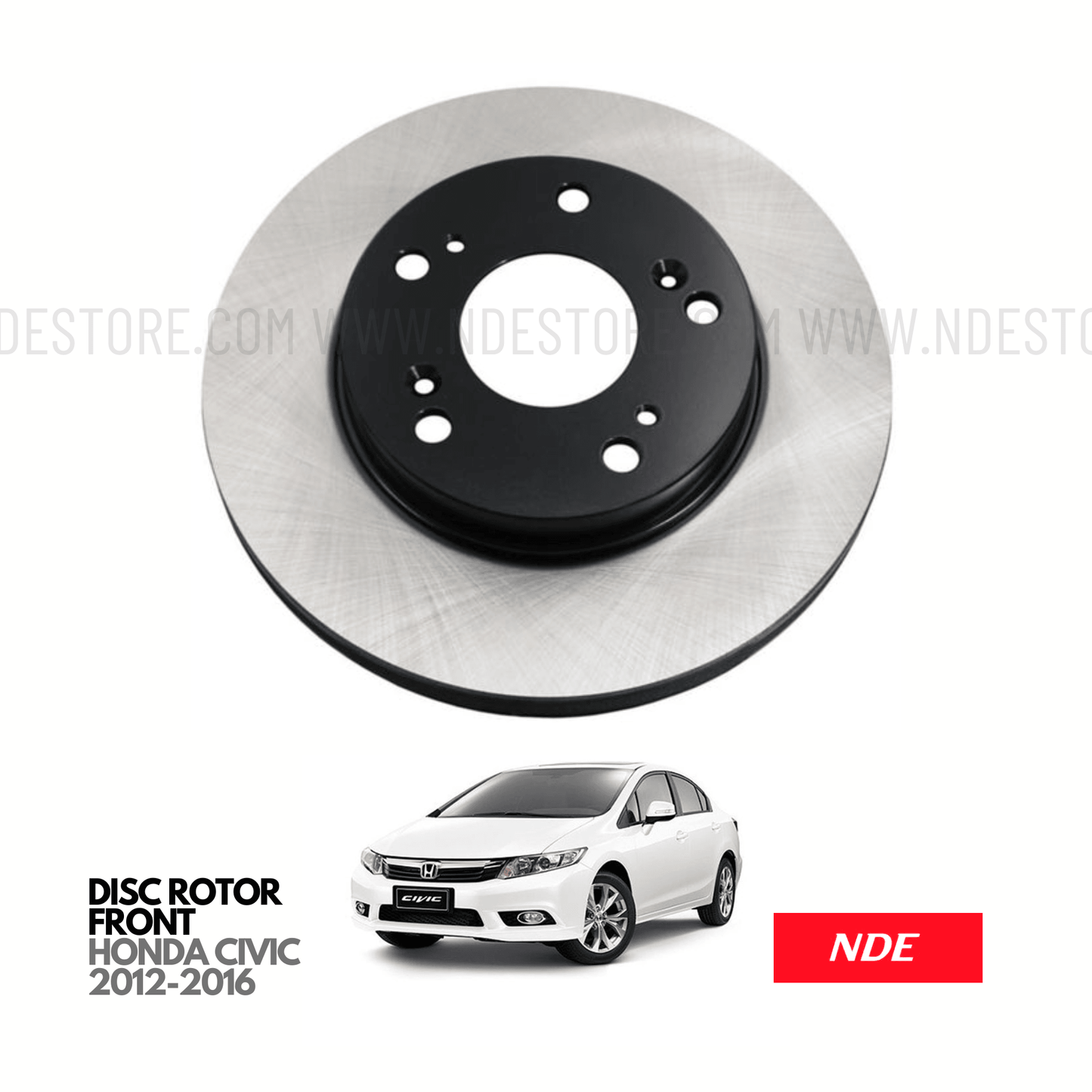 BRAKE WHEEL BRAKE ROTOR FOR HONDA CIVIC (2012-2016) (DOT OE)