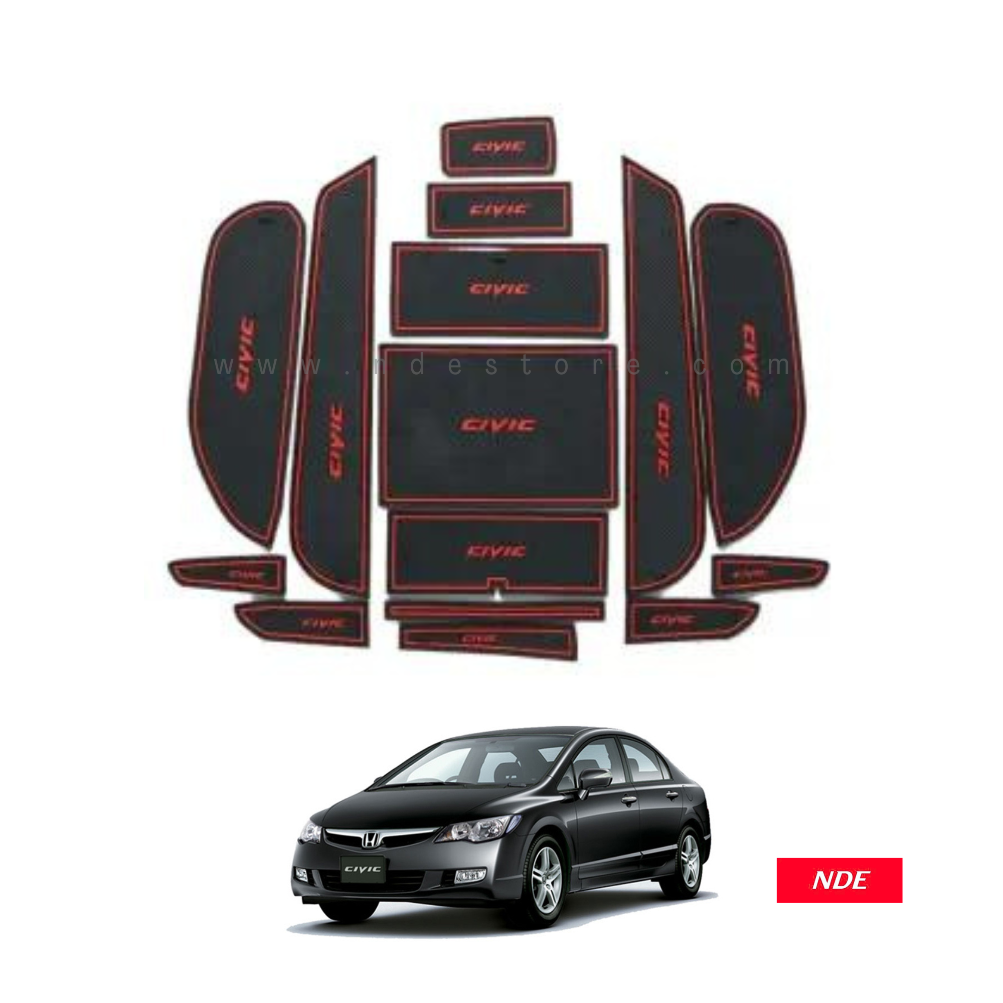 MATS FOR INTERIOR SURFACE PROTECTION FOR HONDA CIVIC (2006-2012)