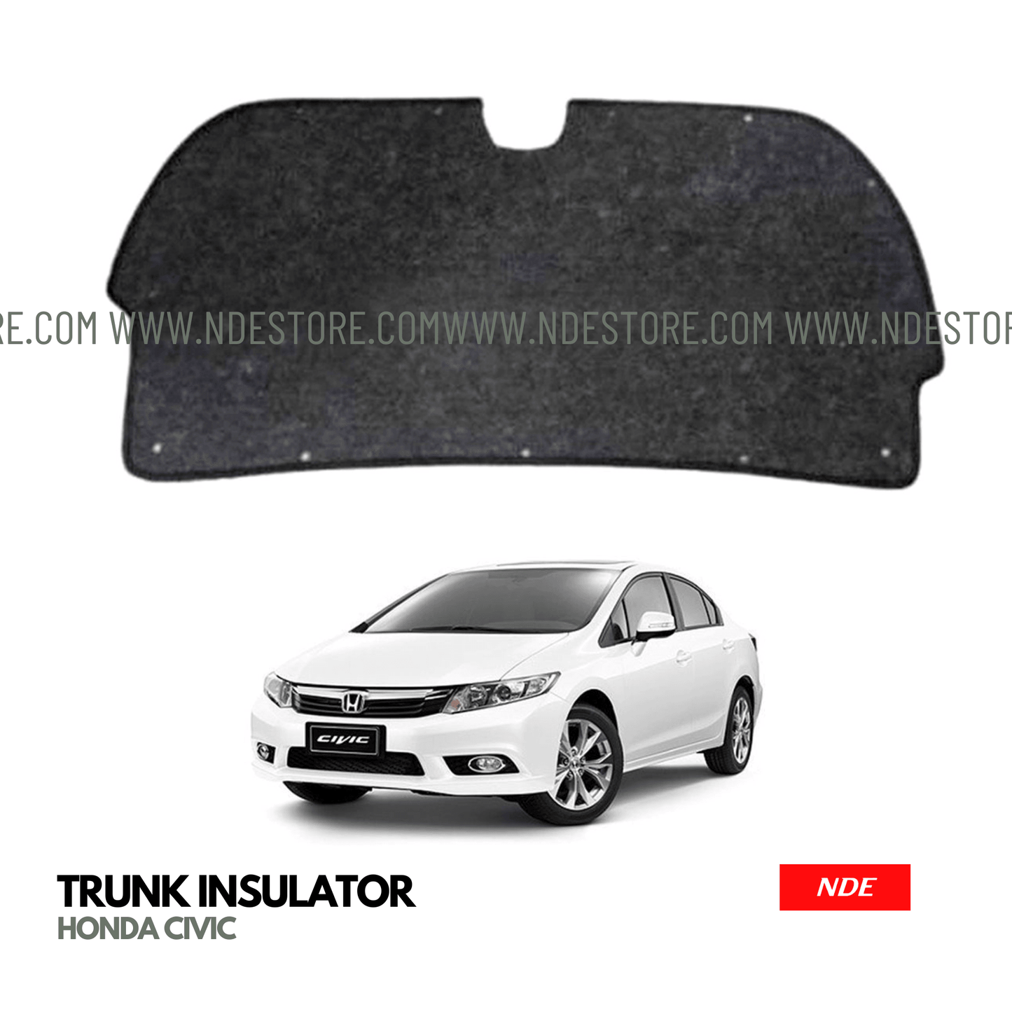 TRUNK LINER PROTECTOR FOR HONDA CIVIC (2012-2016) - ndestore.com