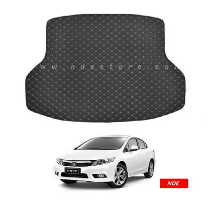 TRUNK FLOOR MAT 7D STYLE FOR HONDA CIVIC (2012-2016) - ndestore.com