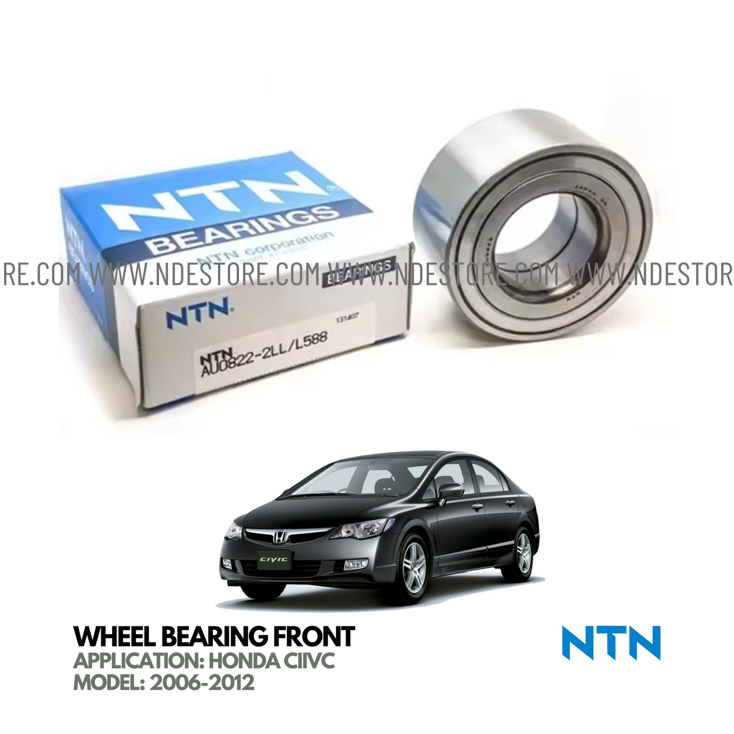 WHEEL BEARINGS FRONT FOR HONDA CIVIC (2006-2012)